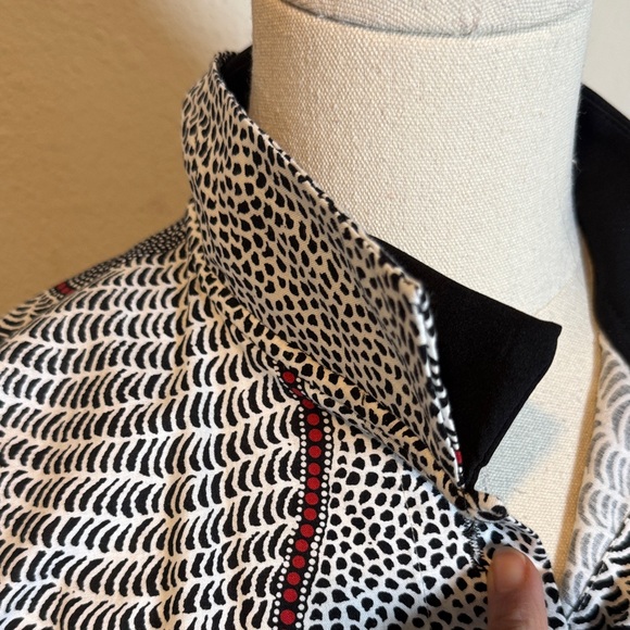 NWT Staples Button-Up Boxy Dolman Sleeve Blouse Oversized size Medium - Picture 6 of 15